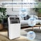 Edendirect 12,000 BTU  Portable Air Conditioner Cools 400 sq. ft. Dehumidifier, 3 Fan Speeds & Smart Control ZR-SPF1-12CWF - alternate 3