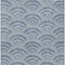 Homeroots 8' X 10' Denim Blue Navy Blue And Ivory Geometric Washable Indoor Outdoor Area Rug 615197 - alternate 3