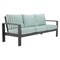 Homeroots 83" Green Polypropylene Sofa 667663 - alternate 3