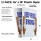 Signmission Deep Fried Smores, Plastic Signs Only 24 Inch x 36 Inch, Corrugated Plastic, 2PK CSB-2436-2PACK-Deep Fried Smores - alternate 2