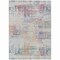 Homeroots 5' X 8' Ivory Orange And Blush Abstract Washable Indoor Outdoor Area Rug 588751 - alternate 2