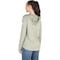 Berne Womens Medium Heathered Seagrass Long Sleeve Hooded UPF Sun Shirt WSH13HSEAR400 - alternate 1