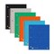 Roaring Spring Subject Wirebound Notebooks, 11"x9", 200 sht, 5 Pkt, College Ruled w/margin, Asstd. Colors, PK12 11295cs - alternate 4