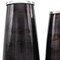 Homeroots Set of Two Black And Blue Abstract Glass Cylinder Floor Vases, 2PK 574243 - alternate 3
