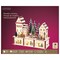 Lumineo LED Red/White Village with Santa Animated Decor 9 in. 487728 - alternate 2