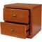 Homeroots Two Piece Brown Solid and Manufactured Wood Bedroom Set 569385 - alternate 3