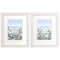 Homeroots Set Of Two Wild Sea Breeze White Framed Print Wall Art, 2PK 521531 - alternate 1