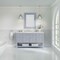 James Martin Vanities Breckenridge 60 in. Single Vanity, Serenity Blue, w/ 3 CM Ethereal Noctis Quartz Top 330-V60S-SRB-3ENC - alternate 3
