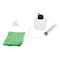 Performance Tool Small Engine Oil Change Kit, Oil Suction Syringe, Funnel, Microfiber Towel W4075 - alternate 1