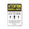 Signmission Public Safety, Renters And Guests Practice Social Distancing, 14in X 10in, OS-NS-A-1014-25402 OS-NS-A-1014-25402 - alternate 1