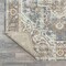 Jonathan Y Keesha Bold Distressed Medallion Low-Pile Machine-Washable Blue/Cream 3 ft. x 5 ft. Area Rug WSH316A-3 - alternate 2