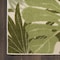 Homeroots 6' Ivory And Green Palm Leaf Indoor Outdoor Runner Rug 548033 - alternate 3