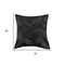 Homeroots Set of Two 18" Black Chevron Cowhide Throw Pillows, 2PK 544579 - alternate 2