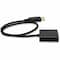 Add-On Addon 2Ft Displayport Male To Dvi-D Female Black Adapter Cable DISPLAYPORT2DVID2F - alternate 2