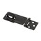 Prime-Line Door and Gate, Safety Hasp Hinge Latch with Fixed Staple 3-1/4 inch with Screws, Matte Black U 117118 - alternate 3