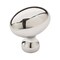 Amerock Vaile 1-3/8 inch (35mm) Length Polished Chrome Cabinet Knob, 10PK 10VMP5301426 - alternate 1