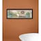Homeroots Garden Bath 2 Black Framed Print Bathroom Wall Art 415296 - alternate 2