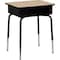 Flash Furniture Student Desk with Open Front Metal Book Box - Natural FD-DESK-GG - alternate 1