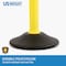 Us Weight ChainBoss Outdoor/Indoor Stanchion with 10 ft of Black Plastic Chain - Fillable Base, 2PK U2204 - alternate 2