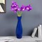 Uniquewise 24in Tapered Cylindrical Tall Bamboo Floor Vase, Stylish Home and Office Decor Piece, Cobalt Blue QI004757.FD - alternate 2