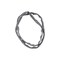 Frigidaire Dryer Door Seal Original Equipment (OEM) Part, Black 137553000 - alternate 1