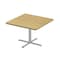 Correll Square Cafe Table, 42 in W, 42 in L, 29 in H, Particleboard Top, Fusion Maple SXT42S-16-98-16 - alternate 1