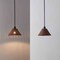 Jonathan Y Hattie 12 in. 1-Light Coastal Bohemian Metal and Woven Rattan LED Pendant Light, Black/Dark Brown JYL5712B - alternate 2