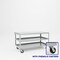 Pucel Heavy Duty Shop Truck, 60 in W x 30 in D x 33.5 in H, Three Shelves, Push Handle, Gray 3060-DT-3P - alternate 1