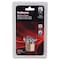 Prosource Padlock, Standard Shackle, 1/8 in Dia Shackle, 3/4 in H Shackle, Steel Shackle, Brass Body HD10020-3L - alternate 2
