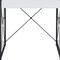 Homeroots 47" White and Black Computer Desk 491450 - alternate 2