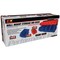 Performance Tool 10 Bin Storage Rack, Wall Mount, Red Blue Bins W5190 - alternate 2