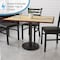 Flash Furniture Beverly 18'' Round Restaurant Table Base with 3'' Dia. Table Height Column XU-TR18-GG - alternate 3