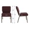 Flash Furniture Plum Fabric Church Chair, PK4 4-FD-CH0221-4-GV-005-GG - alternate 2
