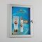 M&T Displays 4x8.5.11 Inch Enclosed Lockable Sealed Poster Showboard Silver Aluminum Noticeboard USBNS10481X2000 - alternate 2