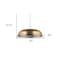 Homeroots Gold Single Metal Dimmable Ceiling Light With Gold Shades 611632 - alternate 3