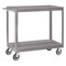 Pucel Tray Top Service Cart, 18 in W x 28 in D x 36 in H, 2 Shelves, Gray SC-1828-2-C5 - alternate 1