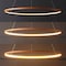 Jonathan Y Brice 35" Modern Contemporary Metal Round Dimmable Integrated LED Pendant, Orange JYL7220G - alternate 3