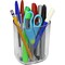 Acrimet Jumbo Pencil Holder Pen Cup Caddy Super Sized Desktop Organizer Crystal 934.3 - alternate 1