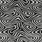 Homeroots 10' X 14' Black And Ivory Abstract Washable Indoor Outdoor Area Rug 598955 - alternate 2