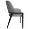 Leisuremod Ethora Collection Modern Wooden Dining Chair in Grey EC22GR - alternate 2