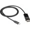 Black Box BLACK BOX USB-C Adapter Cable, USB-C To Displayport Adapter, 4k60, Dp 1.2 Alt Mode, 3-ft. VA-USBC31-DP12-003 - alternate 2
