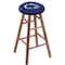 Holland Bar Stool Co Maple Counter Stool, Medium Finish, Penn State Seat RC24MSMed - alternate 1