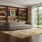 Homeroots 98" Light Brown Fabric Solid Wood Sofa 674613 - alternate 3