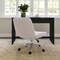 Martha Stewart Eloise Upholstered Office Chair in Grey White/Polished Nickel CH-232196-2-GW-MS - alternate 2