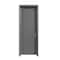 Fortis Doors Door Kit, Left-Handed, 96 in H, 36 in W, Galvanized Steel KIT18GHWST3696MLH - alternate 1