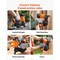 Vevor Air Roofing Nailer 3/4 in to 1-3/4 in 15 Degree Roofing Nail Gun 70-110 PSI CN45C - alternate 3