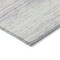 Homeroots 8' X 10' Lavender And Ivory Striped Washable Indoor Outdoor Area Rug 589695 - alternate 2