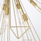 Eurofase Dendelio Comtemporary Incadescent Indoor Chandelier, 13-Light, Geometric, Dimmable, Gold 43863-027 - alternate 3