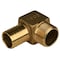 Water Source Yard Hydrant Elbow, 1 in, Barb x MPT, 90 deg Angle, Brass, 120 psi Pressure HE101NL - alternate 3