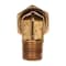 Auveco Brass 90 Degree Male Compression Adapter 3/8in Tube 1/8in Pipe, 5PK 164 - alternate 2